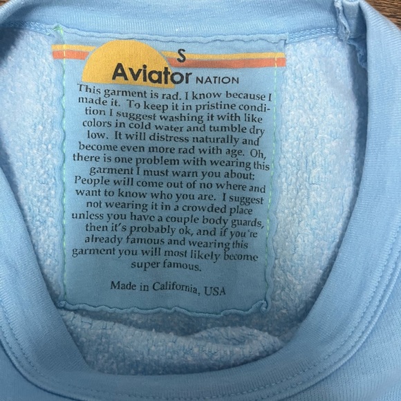 Aviator Nation Bolt Sweatshirt - Picture 3 of 3